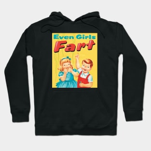 girl fart Hoodie